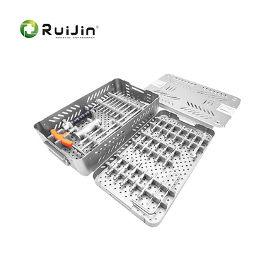 Conjunto de instrumentos para el sistema de fijación interna de la columna vertebral herramienta de tornillo de pedículo Conjunto de instrumentos médicos para fijación interna