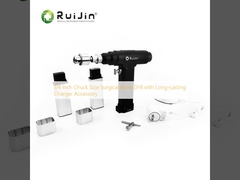 Excavadora quirúrgica de huesos de tamaño Chuck de 1/4 pulgada con accesorio de cargador de larga duración